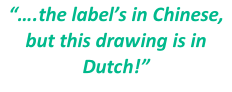“….the label’s in Chinese, but this drawing is in Dutch!”